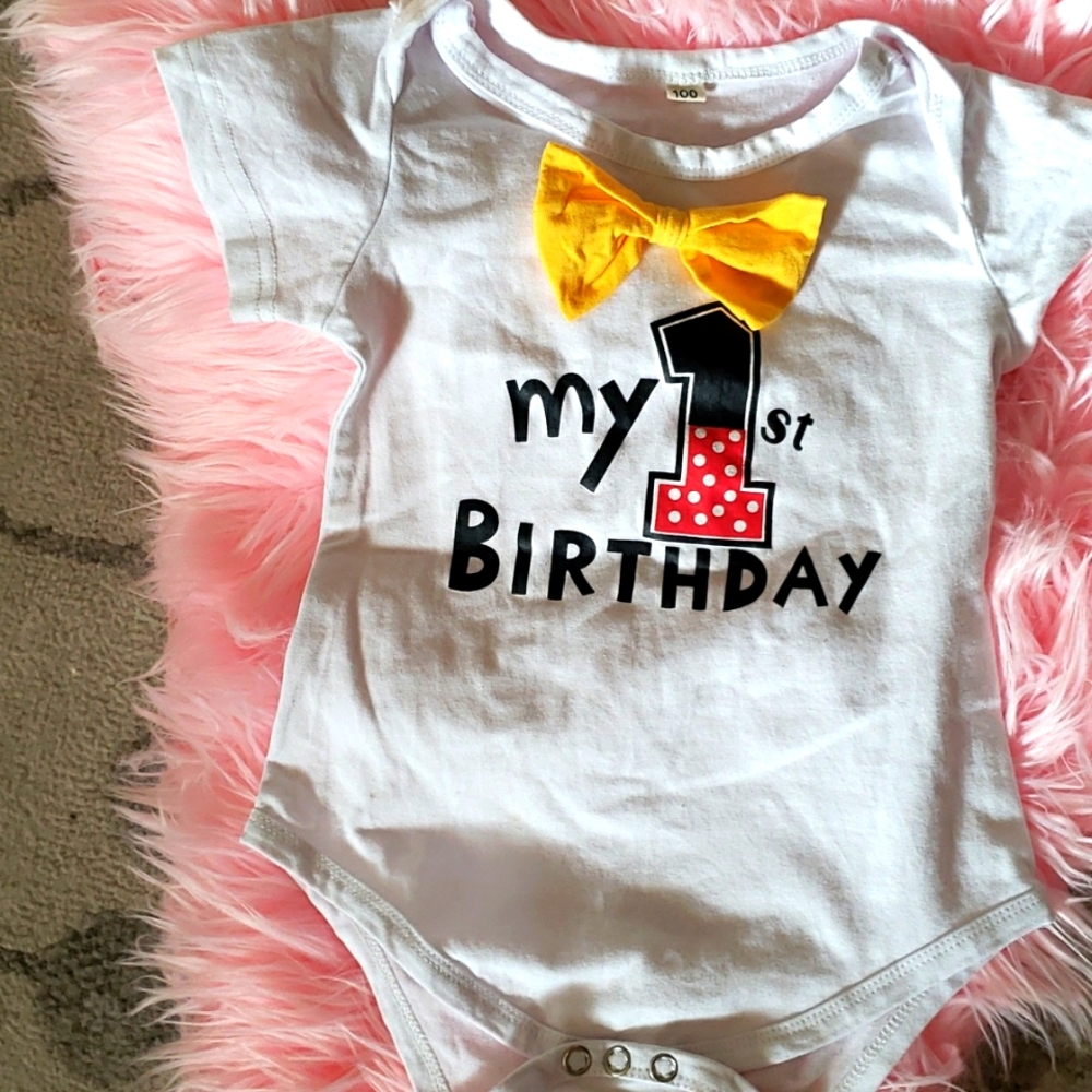 1st Birthday onesie